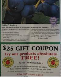 free gardens alive catalog with 25 off coupon