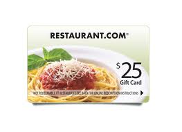 free $25 restaurant.com gift card