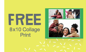 free 8x10 collage at walgreens