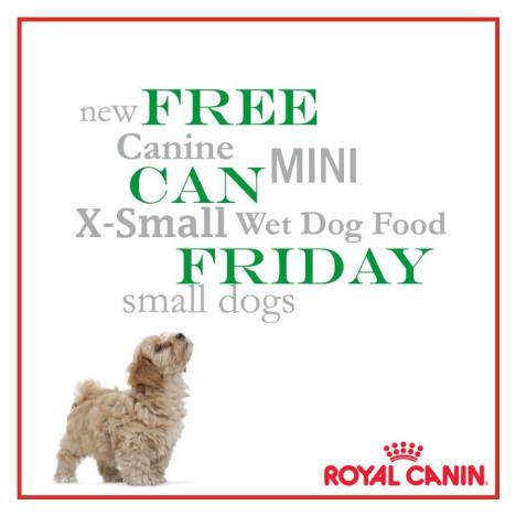 free royal canine dog food